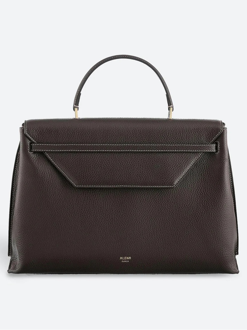 ALEMI ZURICH VIADUKT WORK Convertible leather bag - Picture 2 of 7
